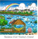 Charles Fazzino Art Charles Fazzino Art The South Carolina Series: Rainbow Over Pawley's Island (DX)