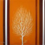 Seika Seika Silent Grove Orange (Mini) - Framed