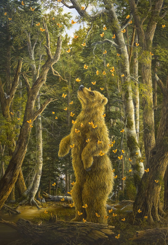 Artist Robert Bissell Limited Edition Giclee on Canvas