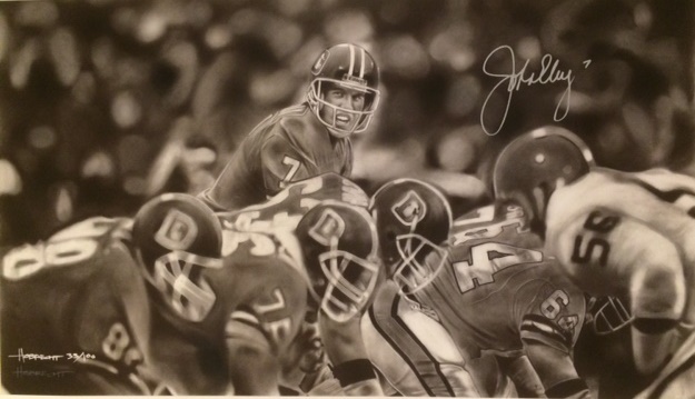 John Elway Print – Hobrecht Sports Art