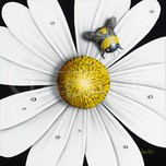 Godard Merchandise Godard Merchandise White Flower Bumblebee (SN) (Metal)