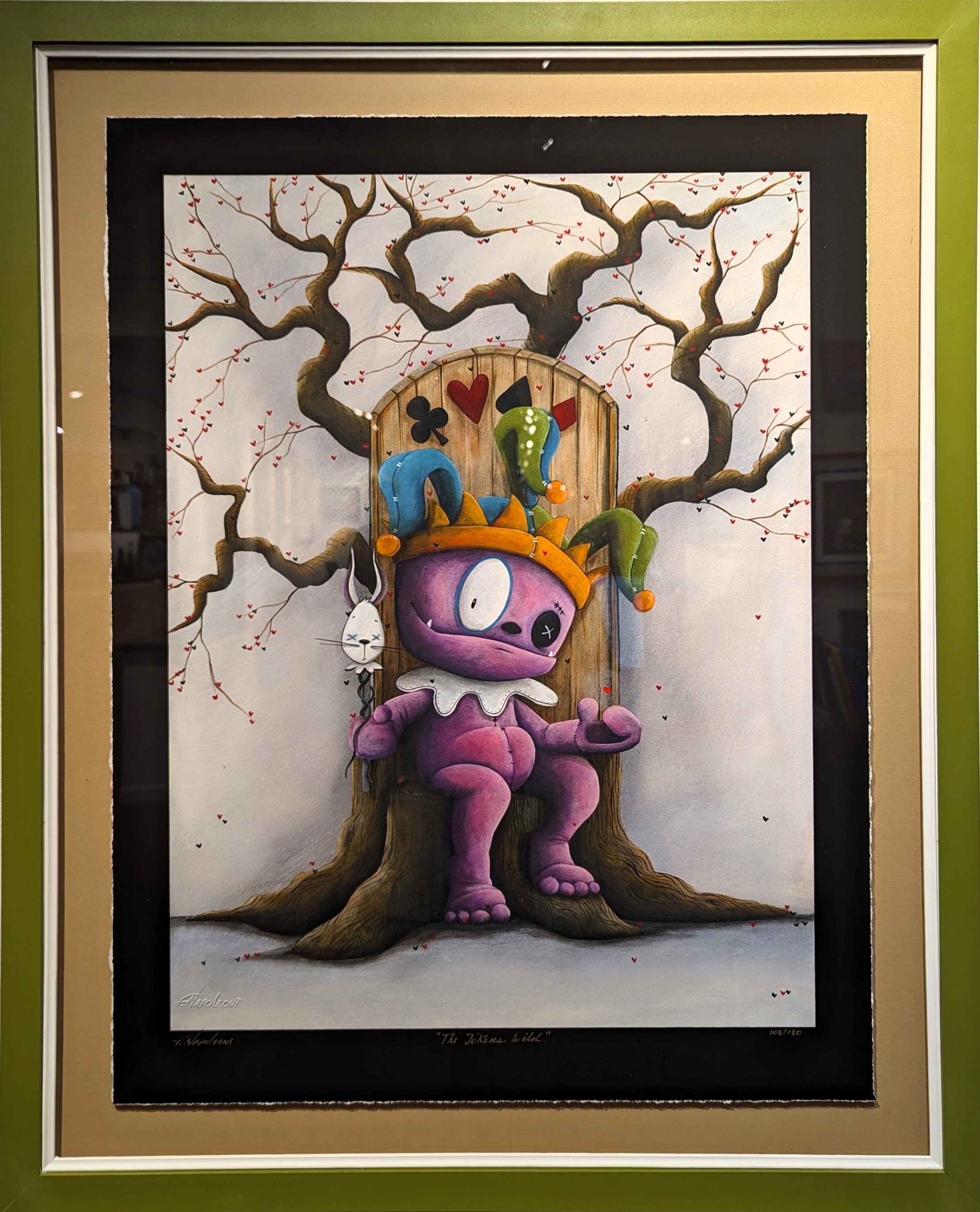 Fabio Napoleoni The Joker's Wild (SN) (Framed)