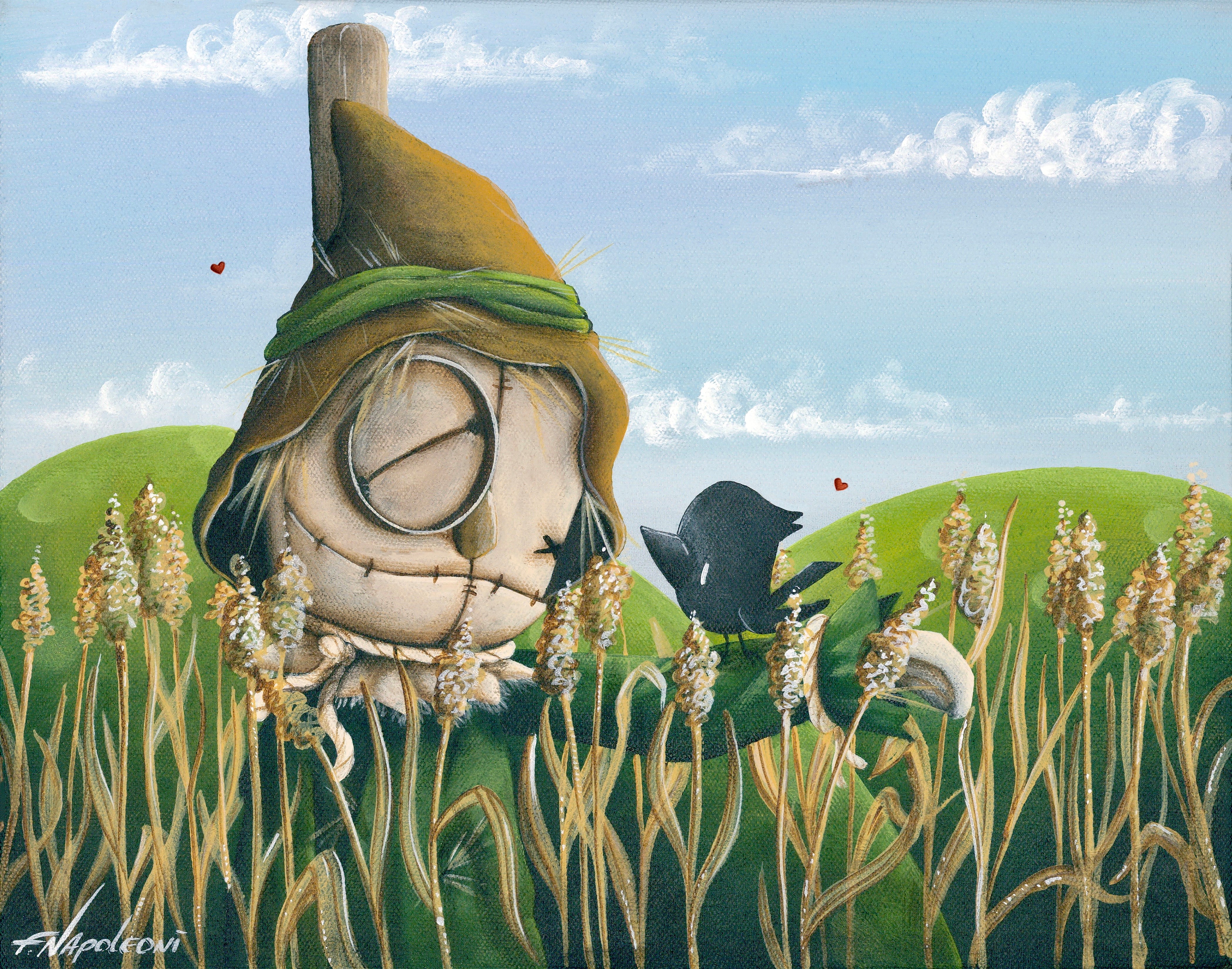 Fabio Napoleoni You Dont Scare Me (AP) (Framed)