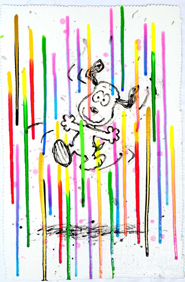 Tom Everhart Unbelievable / Monday Sun Rain (Original) (Framed)